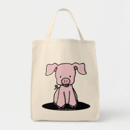 KiniArt Piglet Tote Bag Tragetasche