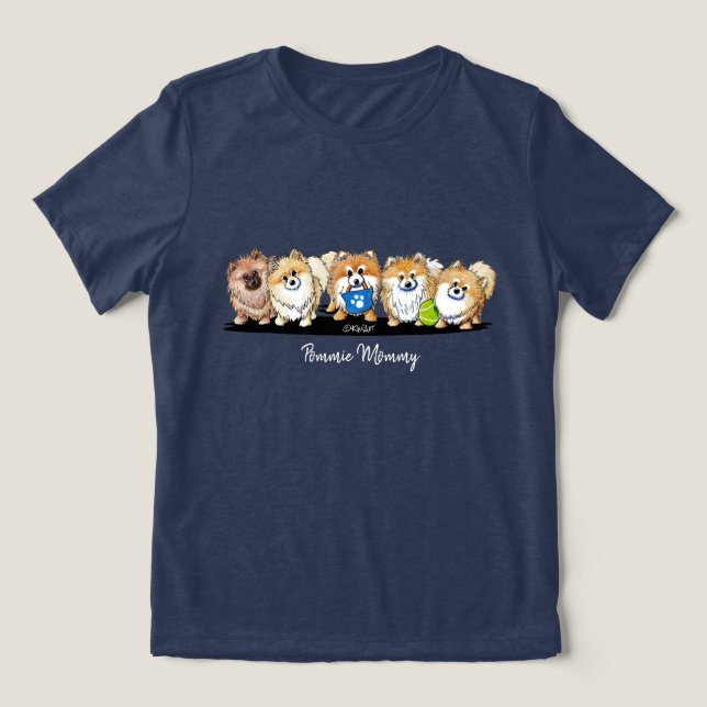 KiniArt POM Parade T - Shirt (Design Vorderseite)