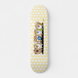 KiniArt Pom PartySkateboard Skateboard