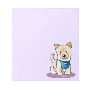 KiniArt Pom Puppy Notepad Notizblock
