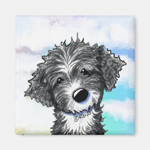 KiniArt Portugiesischer Waterdog Magnet