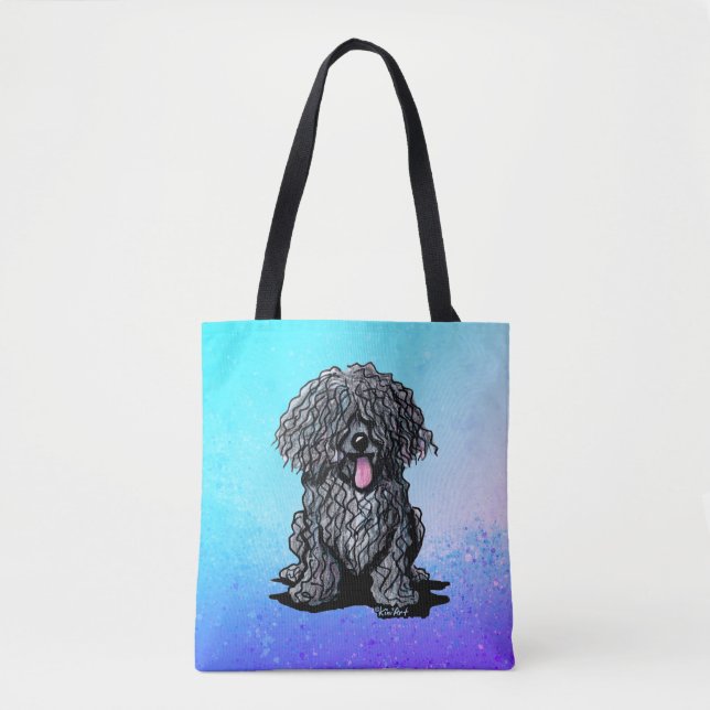 KiniArt Puli Tote Bag Tasche (Vorderseite)
