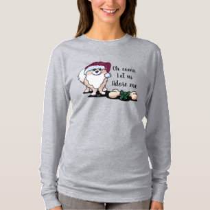 KiniArt Santa Paws T-shirt pour Pomeranian