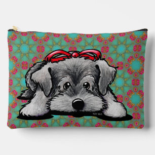 KiniArt Schnauzer Welpe Zubehörtasche