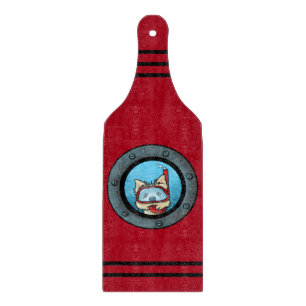 KiniArt Schnorcheln Cairn Terrier Cutting Board Schneidebrett