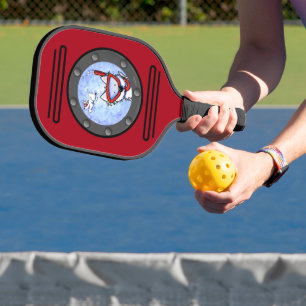 KiniArt Schnorcheln Westie Bullauge Pickleball Schläger