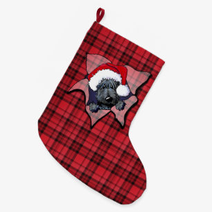 KiniArt Scottie BLAST Weihnachts-Strumpf Großer Weihnachtsstrumpf