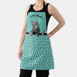 KiniArt Scottish Terrier All-Over Print Schürze