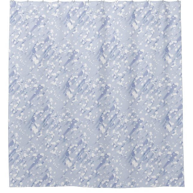 KiniArt Silver Douche Ice Rideau (Devant)
