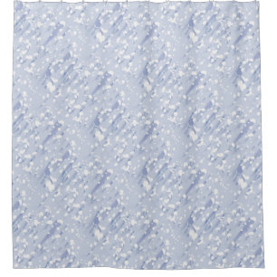 KiniArt Silver Ice Duschvorhang