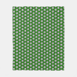 KiniArt Soccer Fleece Blanket