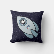 KiniArt Space Rocket Hund Westie