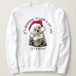 KiniArt Spirit Bear Christmas Sweatshirt