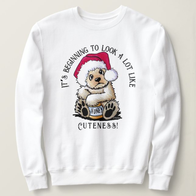 KiniArt Spirit Bear Christmas Sweatshirt (Design vorne)