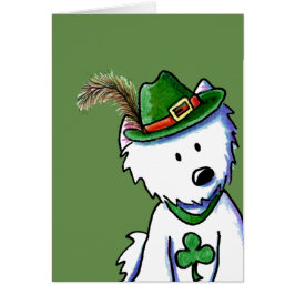 KiniArt St Paddy's Westie