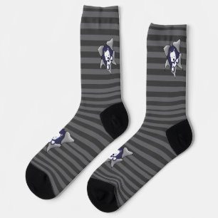 KiniArt Striped Westie BLAST Socken