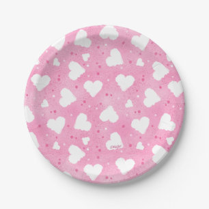 KiniArt Sweet Hearts Pappteller