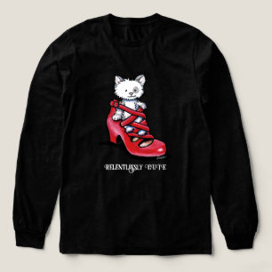 KiniArt Tilly Kitten Sweatshirt Tri-Blend Shirt