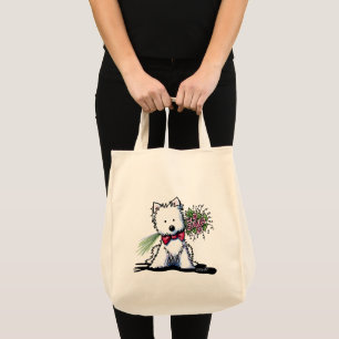 KiniArt Valentinstag Westie Tasche