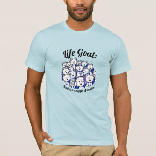 KiniArt Waggle of Westies T-Shirt