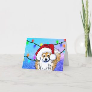 KiniArt Weihnachts-Spitz Feiertagskarte