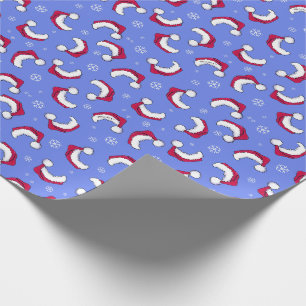 KiniArt Weihnachtsmannmütze Weihnachtsgeschenk Geschenkpapier