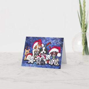 KiniArt WeihnachtsParty Feiertagskarte