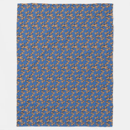 KiniArt Welsh Terrier Fleecedecke