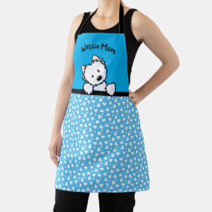 KiniArt Westie All-over Print-Schürze Schürze