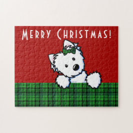 KiniArt Westie Christmas