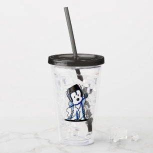 KiniArt Westie Crooner Acryl-Tumbler Acryltrinkbecher