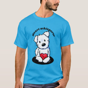KiniArt Westie Herz T-Shirt