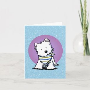 KiniArt Westie Karte