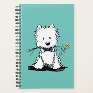 KiniArt Westie Little Romeo Planner Planer