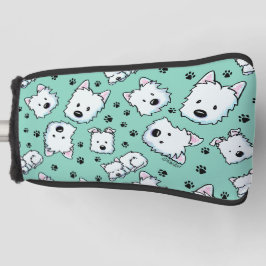 KiniArt Westie Lover Golf Headcover
