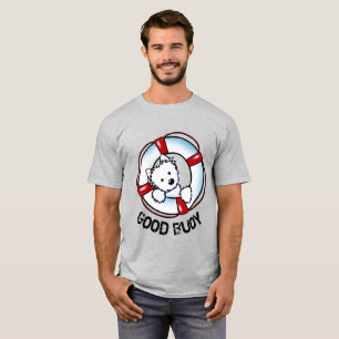 KiniArt Westie Rescue Hoodie T-Shirt