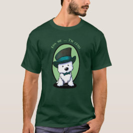KiniArt Westie Saint Patrick's T-Shirt
