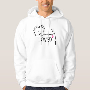 KiniArt Westie Terrier LIEBE T - Shirt