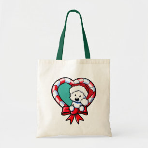 KiniArt Westie Weihnachts-Liebe Tragetasche