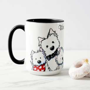 KiniArt Westies Tasse
