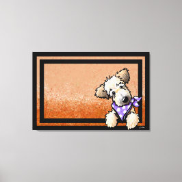 KiniArt Wheaten Terrier Puppy Leinwanddruck
