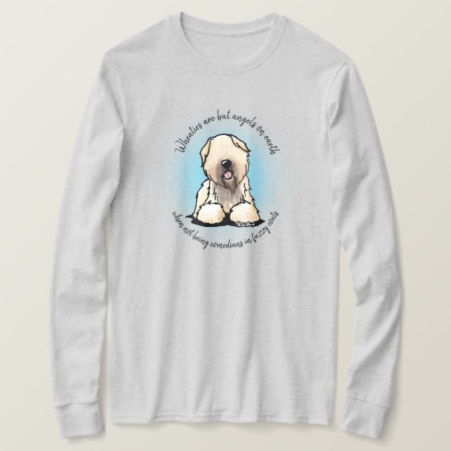 KiniArt Wheaten Terrier T - Shirt (Design vorne)