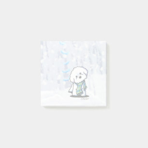 KiniArt Winter Bichon Notes Post-it Klebezettel