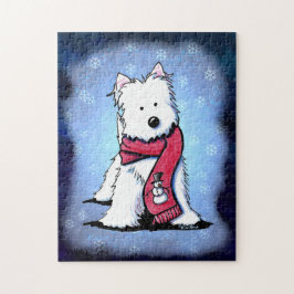 KiniArt Winter Westie