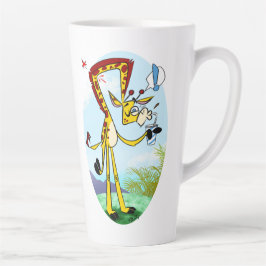 KINK IN MEIN DRINK GIRAFFE von Jeff Willis Art Milchtasse