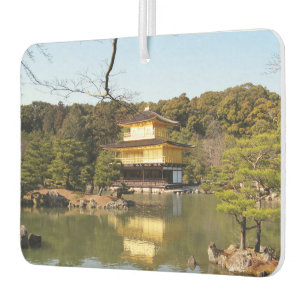 Kinkaku-ji 金 閣 Tempel 寺 Goldenen Pavillon Autolufterfrischer