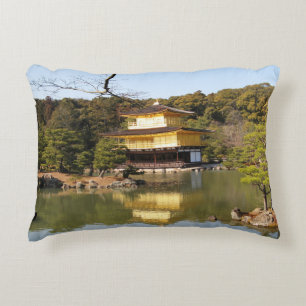 Kinkaku-ji 金 閣 Tempel 寺 Goldenen Pavillon Dekokissen
