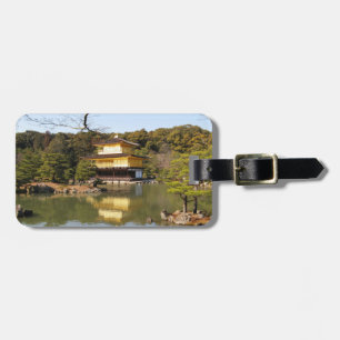 Kinkaku-ji 金 閣 Tempel 寺 Goldenen Pavillon Gepäckanhänger