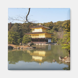 Kinkaku-ji 金 閣 Tempel 寺 Goldenen Pavillon Magnet