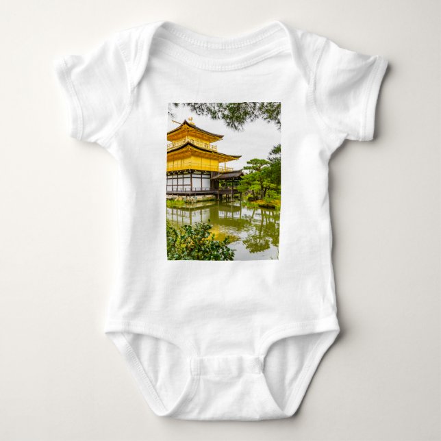 Kinkaku-ji, der goldene Pavillon, Kyoto Baby Strampler (Vorderseite)